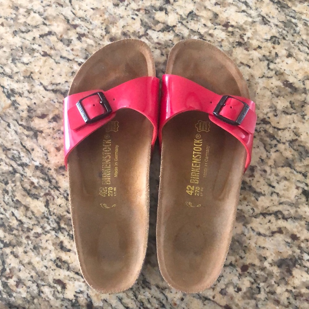 Birkenstock slide on sandals